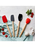 Le Creuset silicone utensil tools set of 3 in orange volcanic, UK version