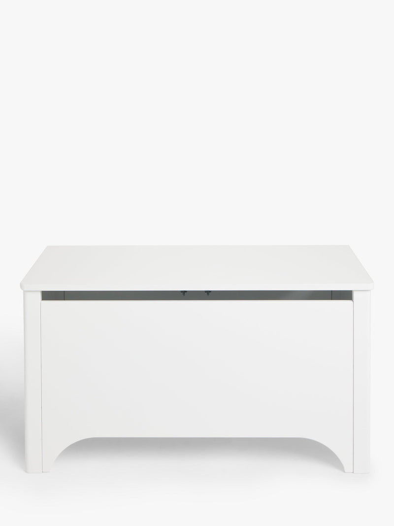 John Lewis Arc toy storage box white, imported from the UK