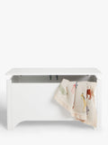 John Lewis Arc toy storage box white, imported from the UK