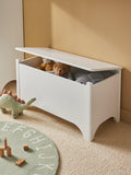John Lewis Arc toy storage box white, imported from the UK