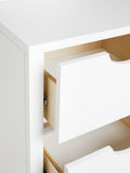 John Lewis Arc white kids tall chest of drawers British brand