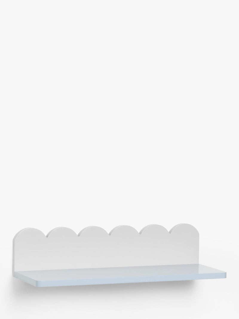 John Lewis scalloped wall shelf - British product