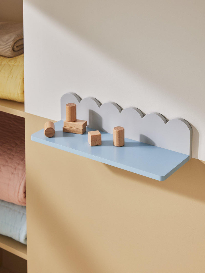 John Lewis scalloped wall shelf - British product