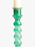 John Lewis Grassmere green glass candle holder, UK version