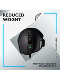 Logitech G502 X wired ergonomic gaming mouse - British product