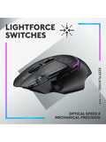 Logitech G502 X Plus Lightspeed wireless gaming mouse - British product