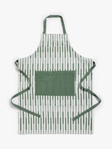 John Lewis John Lewis Staggered Stripe Cotton Kitchen Apron- Buy online at McGrocer
