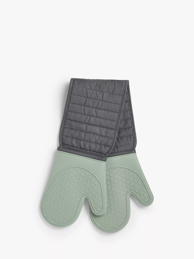 John Lewis Silicone Double Oven Glove 90cm