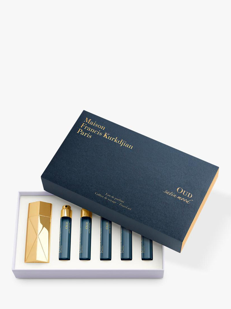 Maison Francis Kurkdjian Oud Satin Mood fragrance set 5 x 11ml, imported from the UK