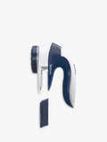 Tefal fabric shaver with adjustable head in blue and white, UK version