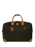 Bric's Life faux suede holdall with leather trim, UK version