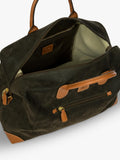 Bric's Life faux suede holdall with leather trim, UK version