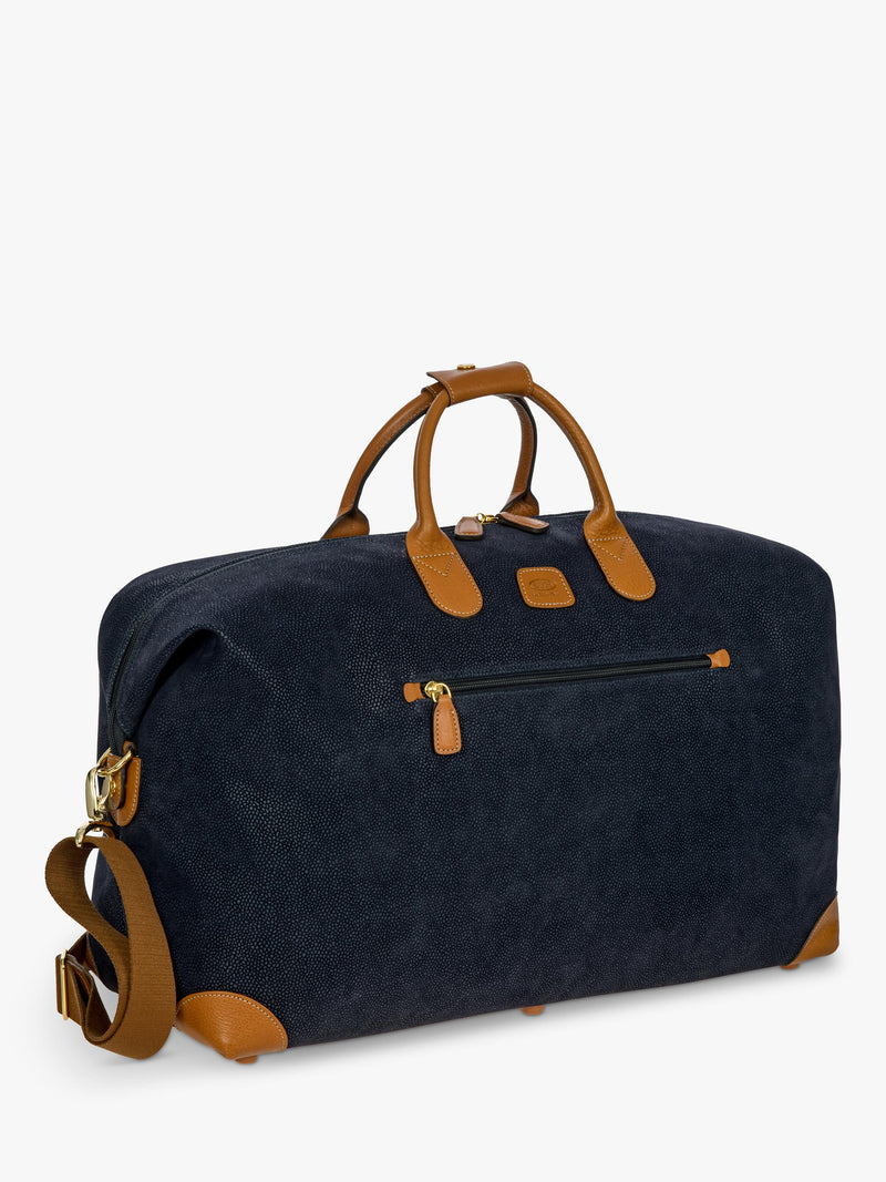 Bric's Life large faux suede holdall - British product