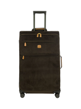 John Lewis Bric's Life 77cm 4-Wheel Faux Suede Large Suitcase- Buy online at McGrocer