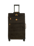 Bric's Life faux suede large suitcase 77cm - British product