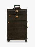 Bric's Life faux suede large suitcase 77cm - British product