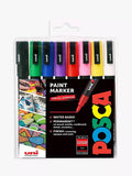 POSCA fine paint markers standard colours pack of 8, imported from the UK