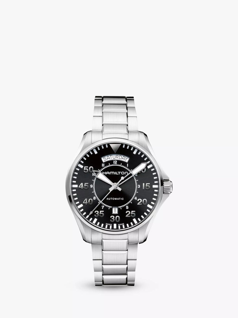 Hamilton Khaki Aviation Pilot Day Date Automatic watch 42mm, UK version