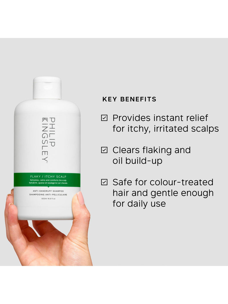 Philip Kingsley anti-dandruff shampoo for flaky scalp 500ml, imported from the UK