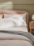John Lewis Active Anti-Allergy with HeiQ Allergen Tech Kingsize Pillow, Medium, UK version