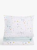 little home Space Star pure cotton duvet cover and pillowcase set, UK version