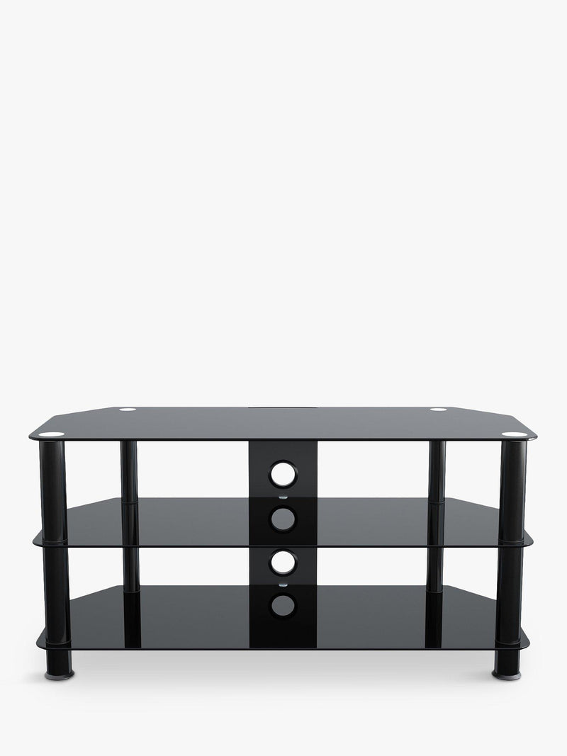 AVF corner TV stand with glass shelves for TVs up to 50 inch (British brand)