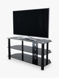 AVF corner TV stand with glass shelves for TVs up to 50 inch (British brand)
