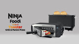 Ninja ST200UK 3-in-1 toaster grill and panini press, UK version