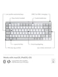 Logitech MX Mechanical Mini keyboard for Mac - British product
