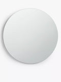 John Lewis thin frame round mirror 60cm black - British product