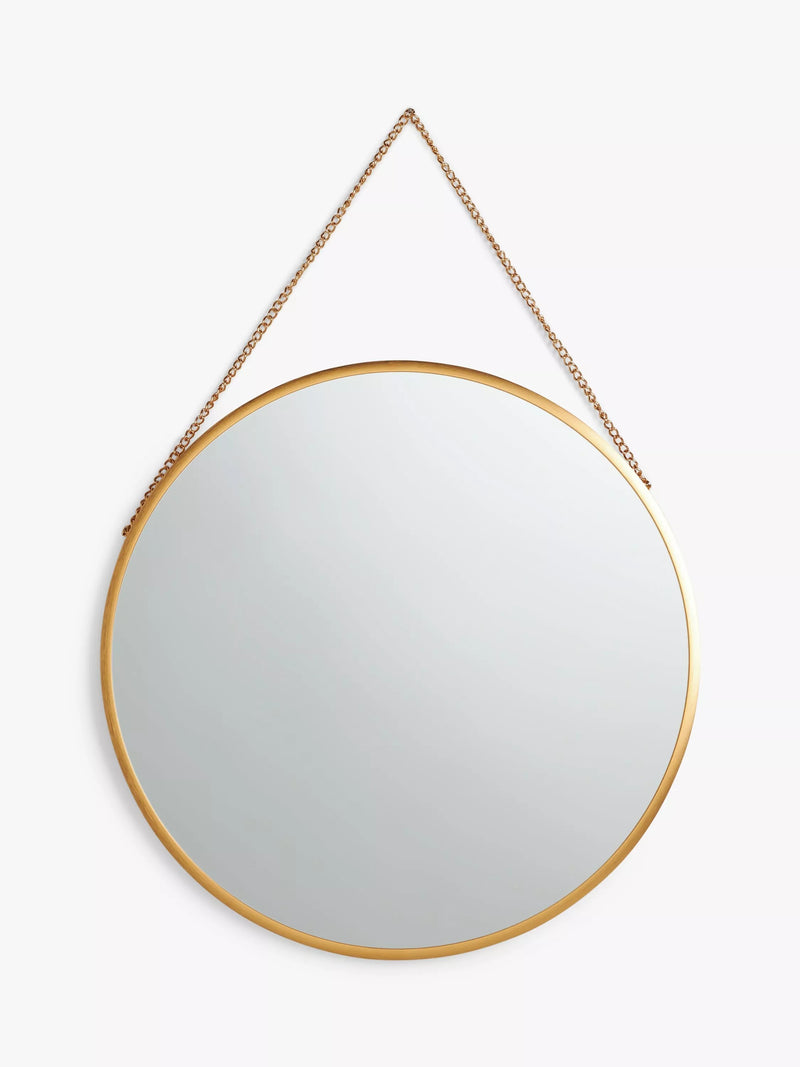 John Lewis round hanging mirror 50cm (British brand)