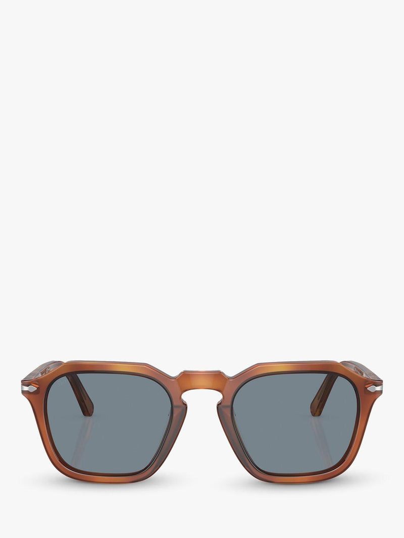 Persol PO3292S polarised square sunglasses 50mm - British product