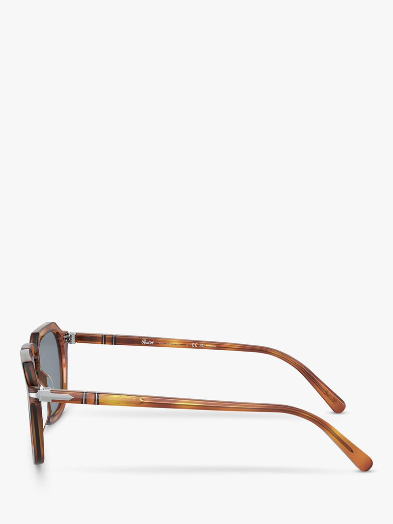 Persol PO3292S polarised square sunglasses 50mm - British product