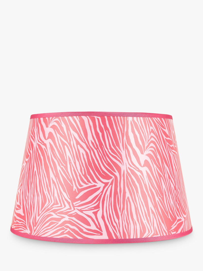 Matthew Williamson zebra lampshade for John Lewis, 33.5cm diameter, British brand