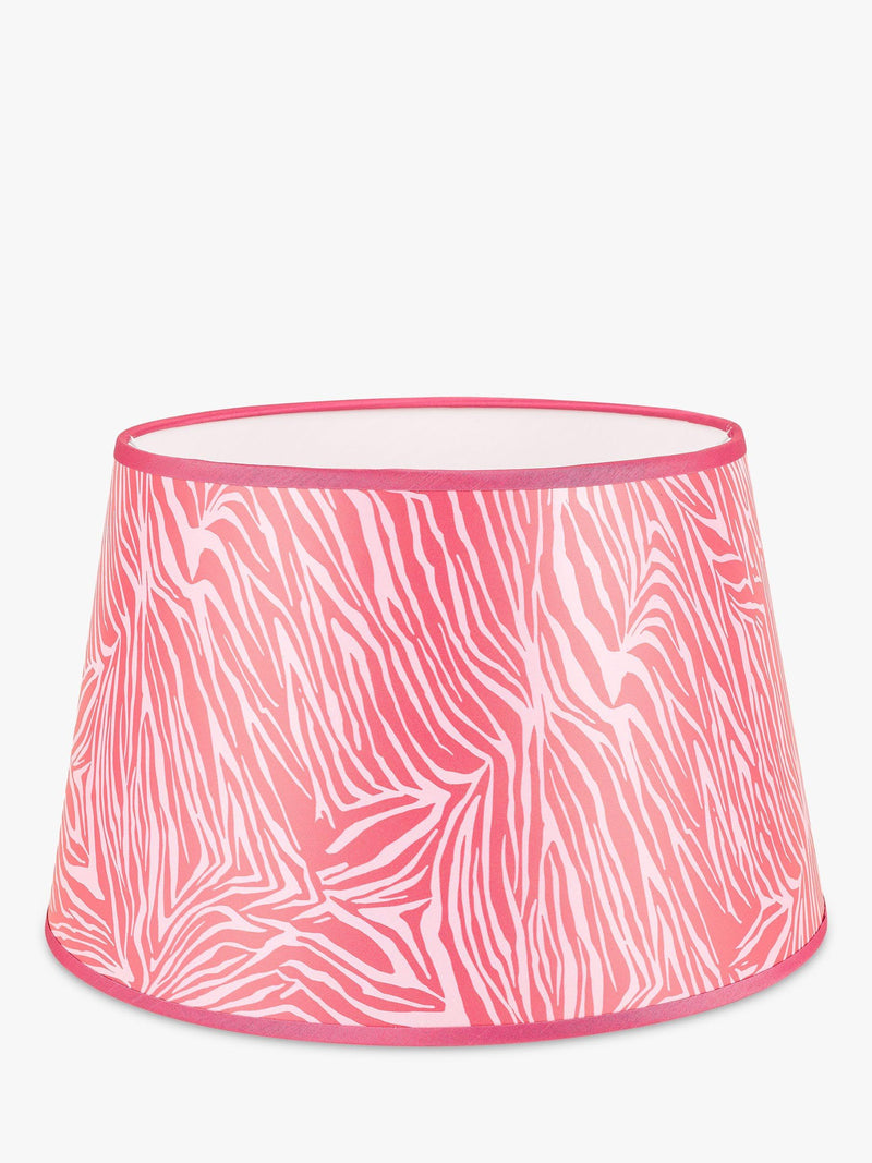 Matthew Williamson zebra lampshade for John Lewis, 33.5cm diameter, British brand