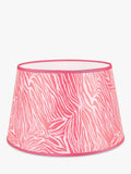 Matthew Williamson zebra lampshade for John Lewis, 33.5cm diameter, British brand