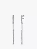 Jools by Jenny Brown drop cubic zirconia earrings, UK version