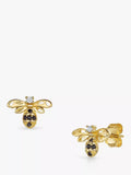 Jools by Jenny Brown Bee Cubic Zirconia Stud Earrings