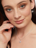 Jools by Jenny Brown north star cubic zirconia drop earrings (British brand)