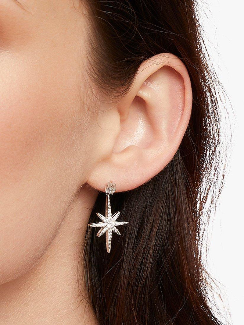 Jools by Jenny Brown north star drop earrings (British brand)
