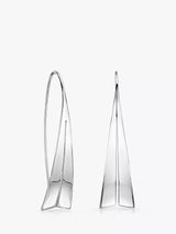 John Lewis Jools by Jenny Brown Split Sail Fishook Drop Earrings Silver- Buy online at McGrocer