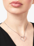 Jools by Jenny Brown open heart twist pendant necklace, British brand