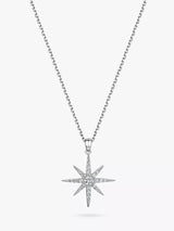 John Lewis Jools by Jenny Brown North Star Pendant Necklace Silver- Buy online at McGrocer