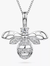 John Lewis Jools by Jenny Brown Cubic Zirconia Large Bumble Bee Pendant Necklace- Buy online at McGrocer