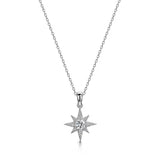 Jools by Jenny Brown cubic zirconia north star pendant necklace (British brand)