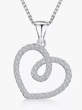 Jools by Jenny Brown cubic zirconia pendant necklace silver, UK version