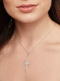 Jools by Jenny Brown cubic zirconia north star pendant necklace - British product