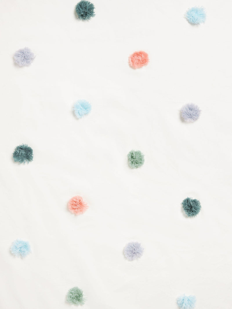 John Lewis curtain panel White/Multi 185x120cm (British brand)