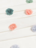 John Lewis curtain panel White/Multi 185x120cm (British brand)