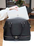 Stackers laptop handbag with padded laptop sleeve (British brand)